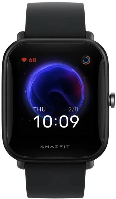 Лот: 16936211. Фото: 1. Смарт-часы Amazfit Bip U Black... Смарт-часы, фитнес-браслеты, аксессуары