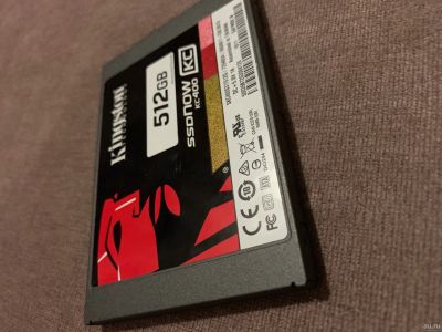 Лот: 12803837. Фото: 1. SSD Kingston KC400 512GB MLC SATA3. SSD-накопители
