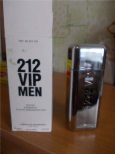 Лот: 10096631. Фото: 1. 212 VIP Men от Carolina Herrera... Мужская парфюмерия