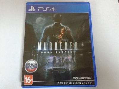 Лот: 4873497. Фото: 1. Продам диск Murdered для Ps4... Игры для консолей