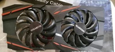 Лот: 18923773. Фото: 1. Вентиляторы от видеокарты Gigabyte... Видеокарты