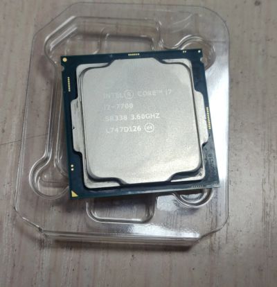 Лот: 19939840. Фото: 1. Процессор Intel Core i7-7700/3... Процессоры