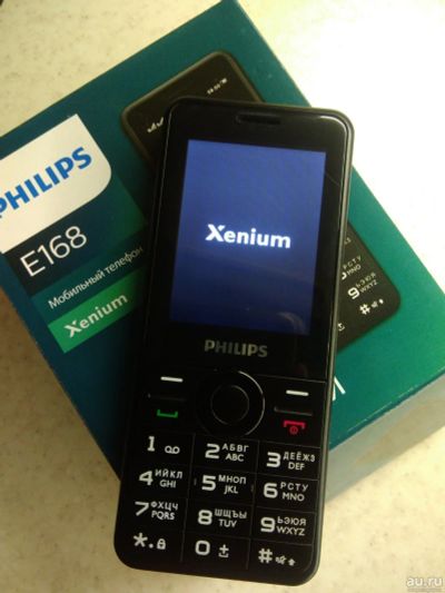 Лот: 13552255. Фото: 1. Телефон Philips E168. Кнопочные мобильные телефоны