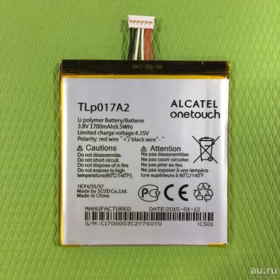 Лот: 8882290. Фото: 1. Продам новый аккумулятор alcatel... Аккумуляторы