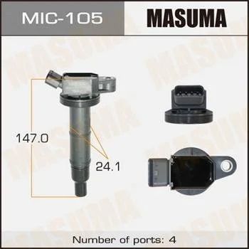 Лот: 11278255. Фото: 1. Катушка зажигания Masuma, 2AZFE... Электрооборудование