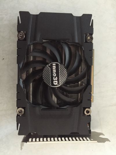 Лот: 15792396. Фото: 1. Видеокарта INNO3D GTX1060-DVI... Видеокарты
