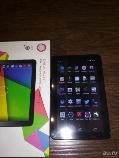 Лот: 10664265. Фото: 1. Supra M12AG исправный 10 дюймовый... Планшеты