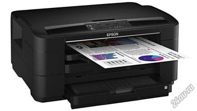 Лот: 4618638. Фото: 1. Epson WorkForce WF-7015 c СНПЧ. Струйные принтеры