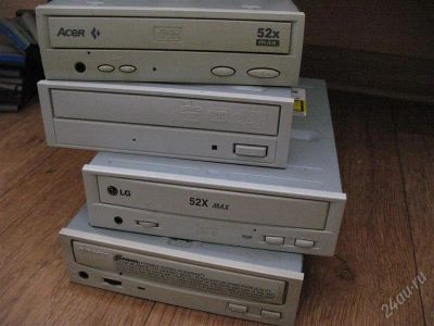 Лот: 2410389. Фото: 1. 4 Привода: 1-DVD-RW и 3-CD-ROM... Приводы CD, DVD, BR, FDD