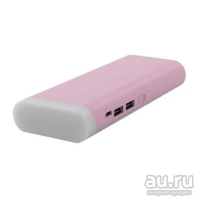 Лот: 9611619. Фото: 1. Внешний АКБ Xiaomi 8800 mAh розовый... Внешние, портативные аккумуляторы для смартфонов (Power bank)