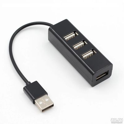 Лот: 10333791. Фото: 1. USB Hub (Хаб) адаптер переходник... USB хабы