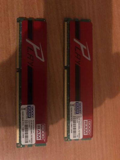 Лот: 16638524. Фото: 1. goodram play ddr3 2x8gb. Оперативная память