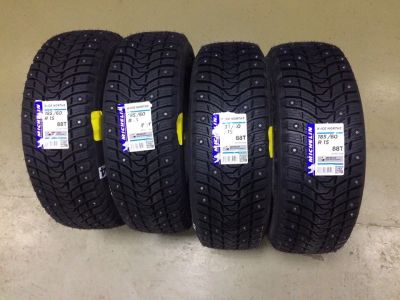 Лот: 10653593. Фото: 1. 185/60 R15 Michelin x-ice north... Шины