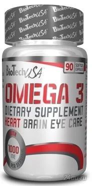 Лот: 5598030. Фото: 1. Рыбий жир Omega 3 от BioTech USA... Спортивное питание, витамины