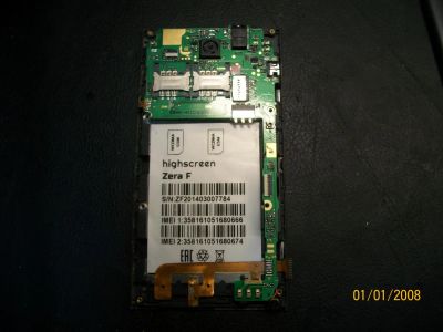 Лот: 6234541. Фото: 1. Highscreen Zera F основная плата. Микросхемы и платы