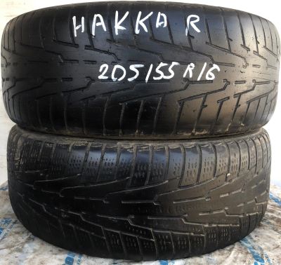 Лот: 14669364. Фото: 1. Шина 205/55 R16 205/55/16 Nokian... Шины