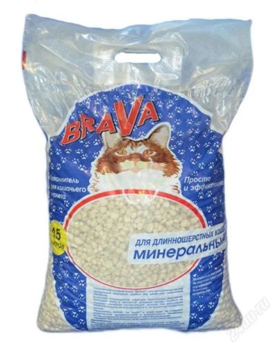 Лот: 3471734. Фото: 1. Наполнитель для туалета Brava... Миски, лотки, наполнители