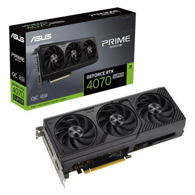 Лот: 24586808. Фото: 1. Видеокарта ASUS PRIME-RTX4070S-O12G... Видеокарты