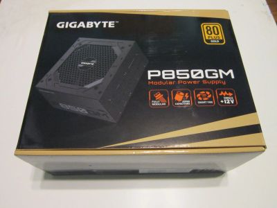 Лот: 19904450. Фото: 1. Блок питания GigaByte P850GM... Корпуса, блоки питания