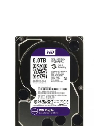 Лот: 20942076. Фото: 1. Жесткий диск Western Digital Purple... Жёсткие диски