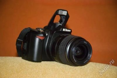 Лот: 1523270. Фото: 1. NIKON D40 KIT AF-S 18-55 MM F... Цифровые зеркальные