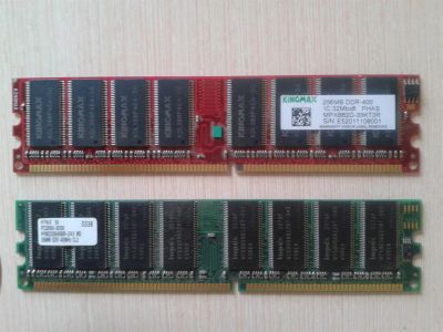 Лот: 3915195. Фото: 1. DDR1 256Mb (2 шт., цена за 2-е... Оперативная память