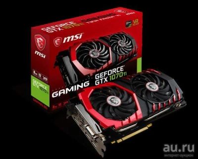 Лот: 12811906. Фото: 1. MSI GeForce 1070Ti Gaming 8GB. Видеокарты