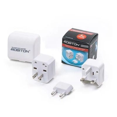 Лот: 15542508. Фото: 1. Переходник сетевой Robiton TravelEnergy... Удлинители, тройники, сетевые фильтры