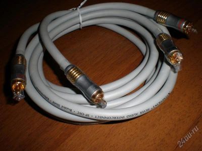 Лот: 2026949. Фото: 1. Аудиокабель xsymphony silver audio... Шнуры, кабели, разъёмы