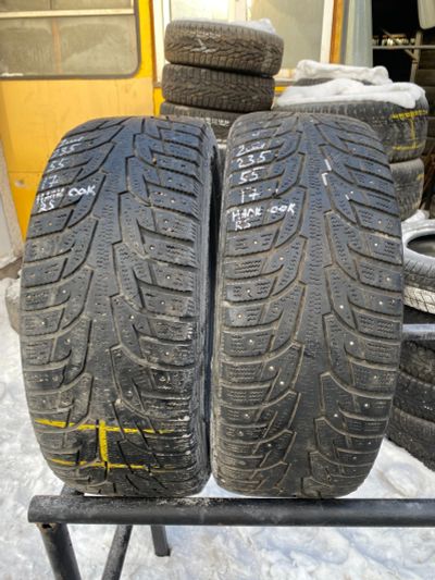 Лот: 21276974. Фото: 1. 2шт. 235-55-R17 Hankook Winter... Шины