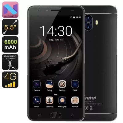 Лот: 10473056. Фото: 1. Смартфон Gretel Gt6000 5,5 ips... Смартфоны