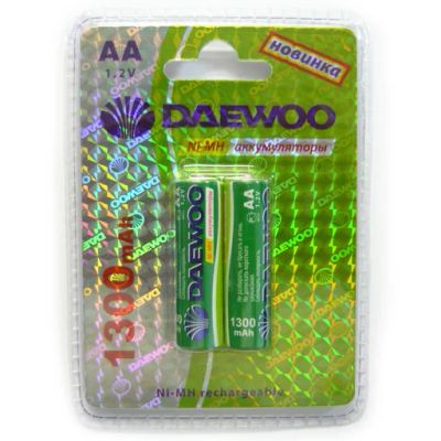 Лот: 6689074. Фото: 1. Аккумулятор R6 AA Daewoo 1300. Другое (аксессуары)