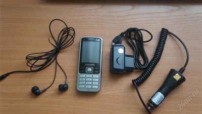 Лот: 1983173. Фото: 1. Samsung C3322 Duos Black. Кнопочные мобильные телефоны