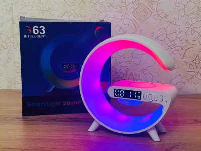 Лот: 25577397. Фото: 1. Bluetooth колонка-ночник, новая. Портативные, беспроводные колонки