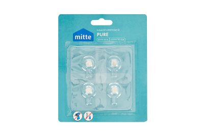 Лот: 23649267. Фото: 1. Набор крепежей MITTE Pure. Крючки, вешалки
