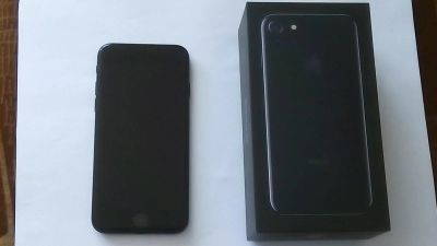 Лот: 9999220. Фото: 1. Apple iPhone 7 128gb Jet black... Смартфоны