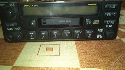 Лот: 2772210. Фото: 1. Автомагнитола Toyota. Автомагнитолы