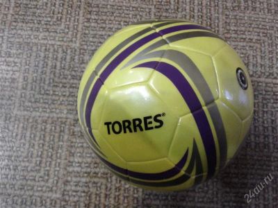 Лот: 2305793. Фото: 1. футбольный мяч torres новый! хорошая... Мячи, ракетки, шайбы, клюшки