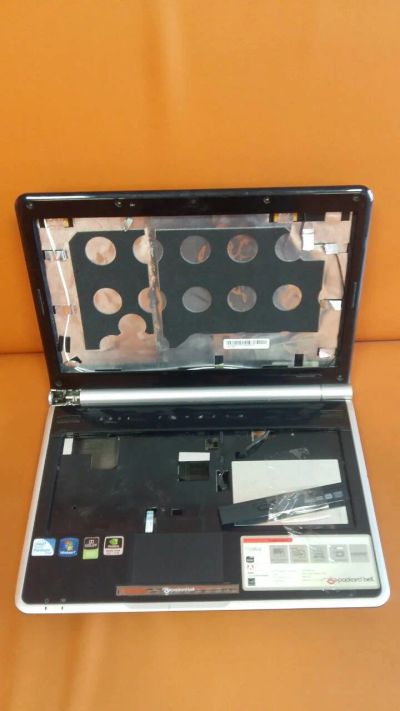 Лот: 10598691. Фото: 1. Корпус для ноутбука Packard Bell... Корпуса, блоки питания