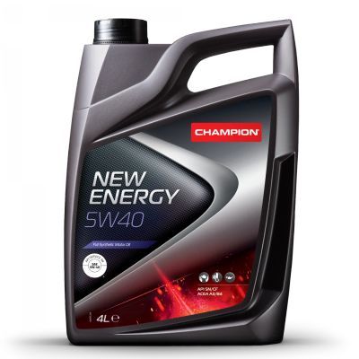 Лот: 20068142. Фото: 1. CHAMPION New Energy 5W40 SN/CF... Масла, жидкости