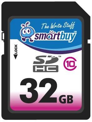 Лот: 4553655. Фото: 1. Карта памяти SDHC 32Gb SmartBuy... Карты памяти