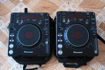 Лот: 2490142. Фото: 1. Домашние Pioneer Cdj-1000mk3+Сумки... DJ-оборудование