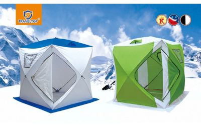 Лот: 19856833. Фото: 1. Палатка зимняя куб Traveltop 1622A... Палатки, тенты