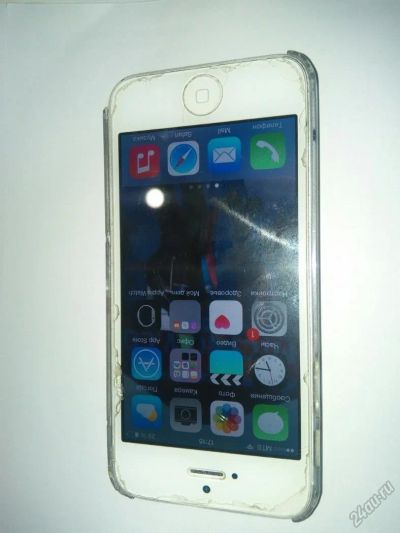 Лот: 5972935. Фото: 1. iphon 5 белый. обмен не интересует. Смартфоны