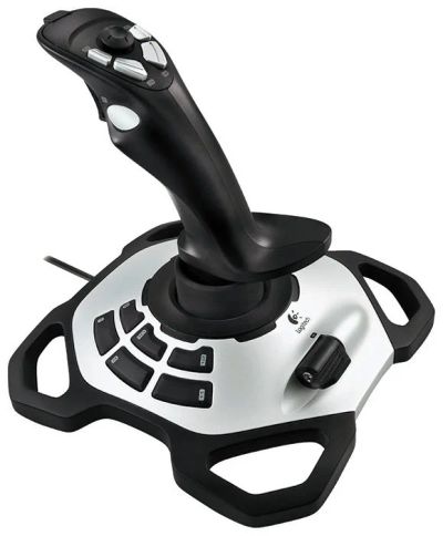 Лот: 9406670. Фото: 1. Джойстик Logitech Extreme 3D Pro. Рули, джойстики