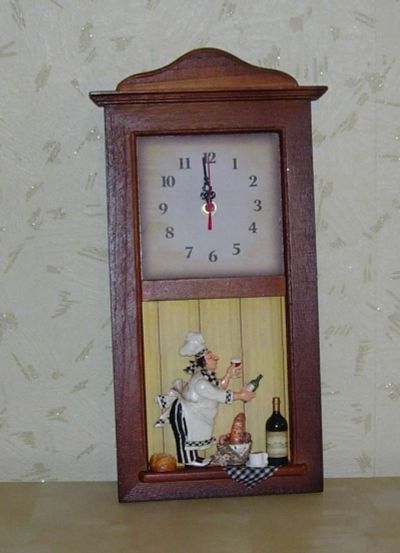 Лот: 10585162. Фото: 1. Часы-коллаж кухонные. Часы настенные, настольные