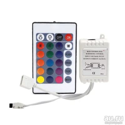 Лот: 12981777. Фото: 1. контроллер LED RGB Инфракрасный... Другое освещение