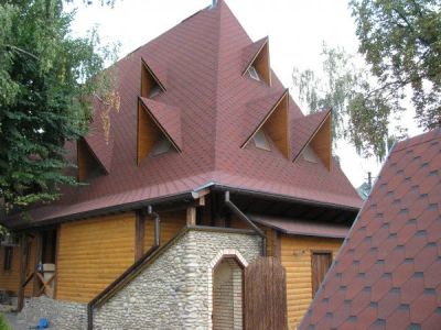 Лот: 17585688. Фото: 1. Гибкая (мягкая) черепица Shinglas... Кровельные материалы
