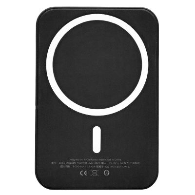 Лот: 21508746. Фото: 1. Внешний аккумулятор 5000 mAh магнитный... Внешние, портативные аккумуляторы для смартфонов (Power bank)