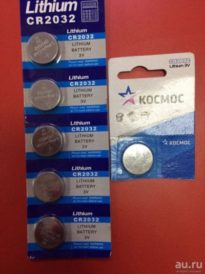 Лот: 9520720. Фото: 1. Батарейка Lithium cr2032 3v Гарантия... Другое (комплектующие)